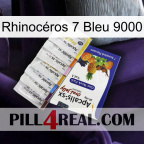 Rhinocéros 7 Bleu 9000 11